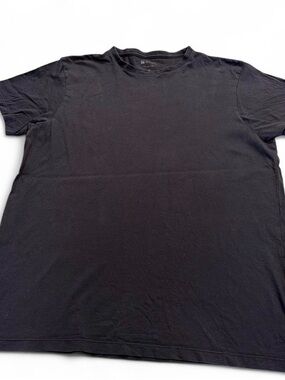 FOXTON Men's Black Short Sleeve Crew Tee Sz M gently pre owned